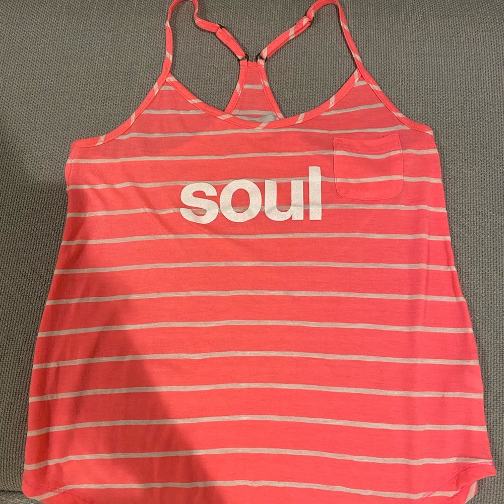 Soul cycle tank top